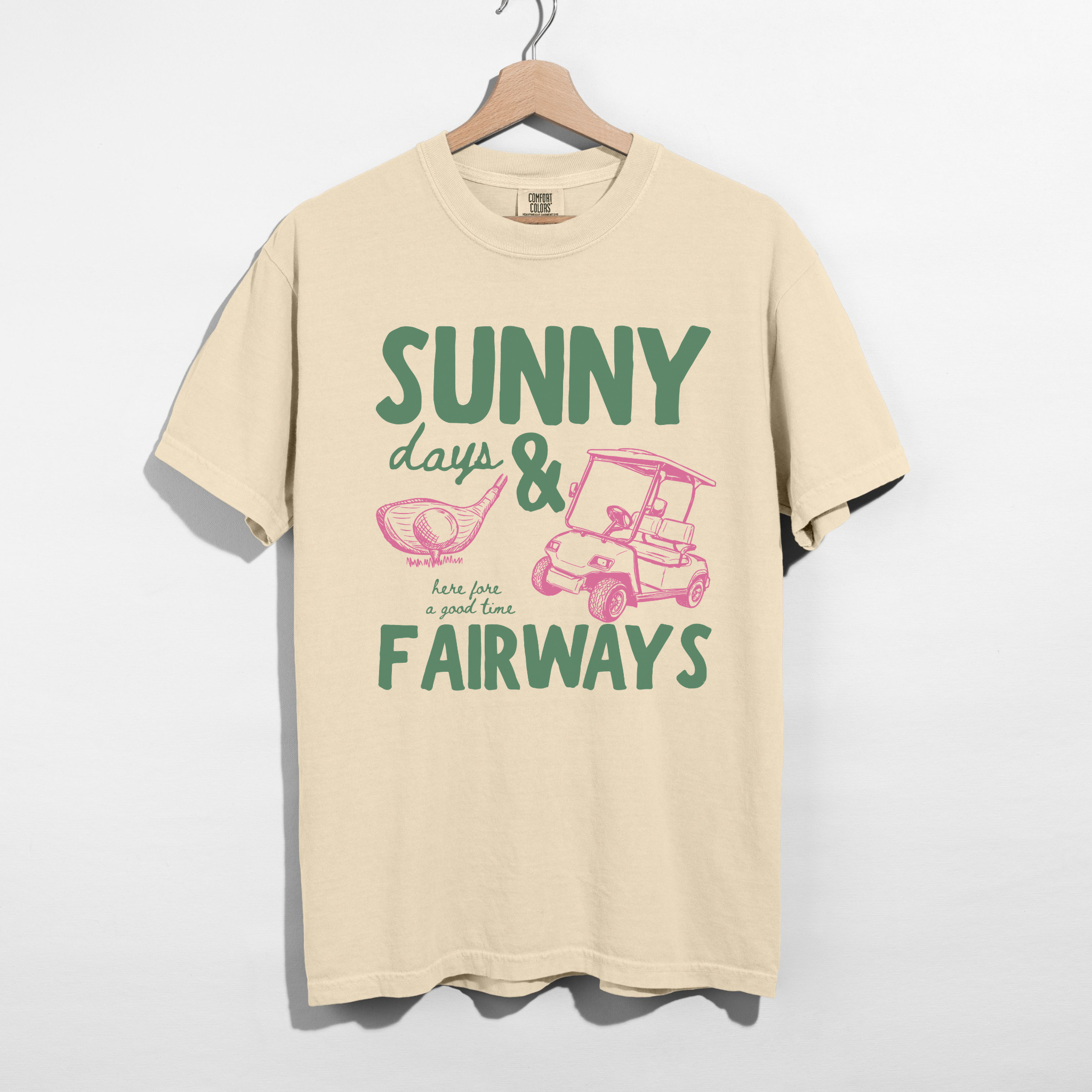 Sunny Fairways Graphic Tee